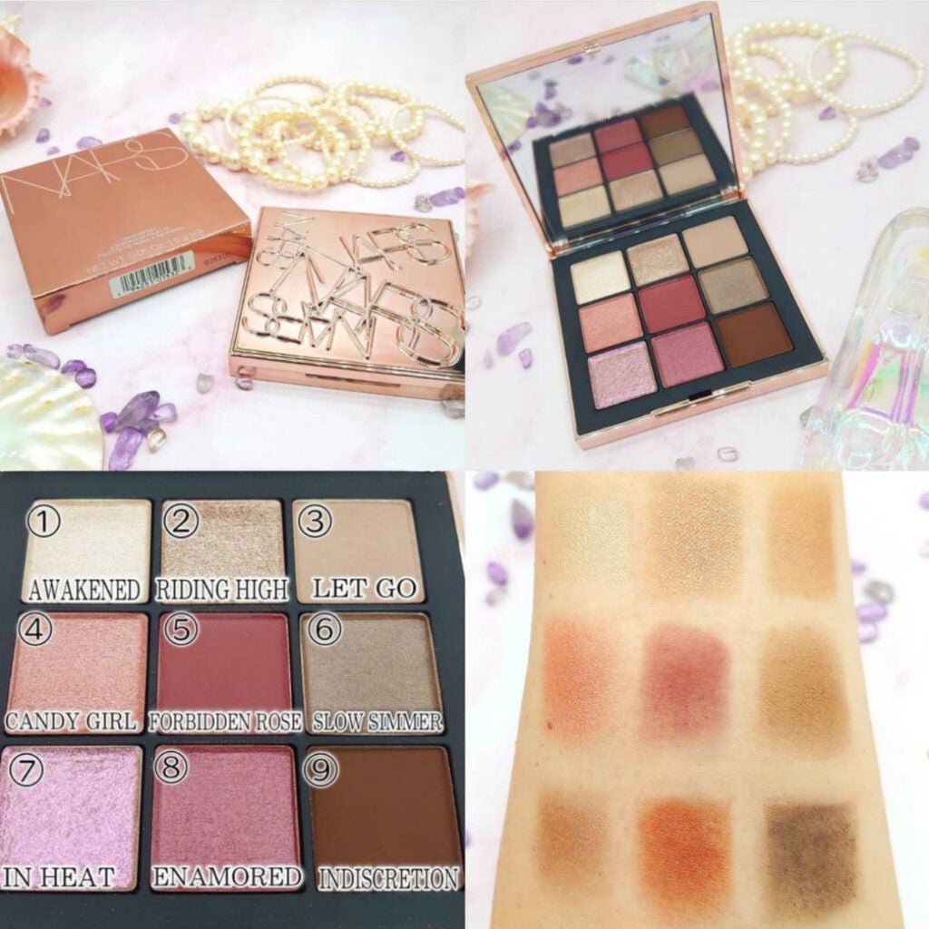 アンインヒビテッド アイシャドーパレット/NARS/アイシャドウパレットを使ったクチコミ(4枚目)