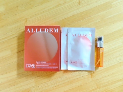 Derma Lift Mask/ALLUDEM/スキンケアキットを使ったクチコミ(1枚目)