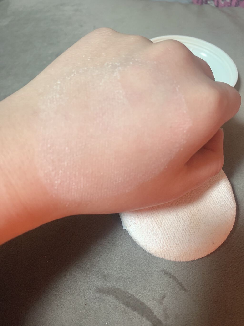 資生堂ベビーパウダー(プレスド)/ベビー/ボディパウダーを使ったクチコミ（3枚目）