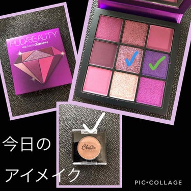 Obsessions Eyeshadow Palette/Huda Beauty/パウダーアイシャドウを使ったクチコミ（1枚目）