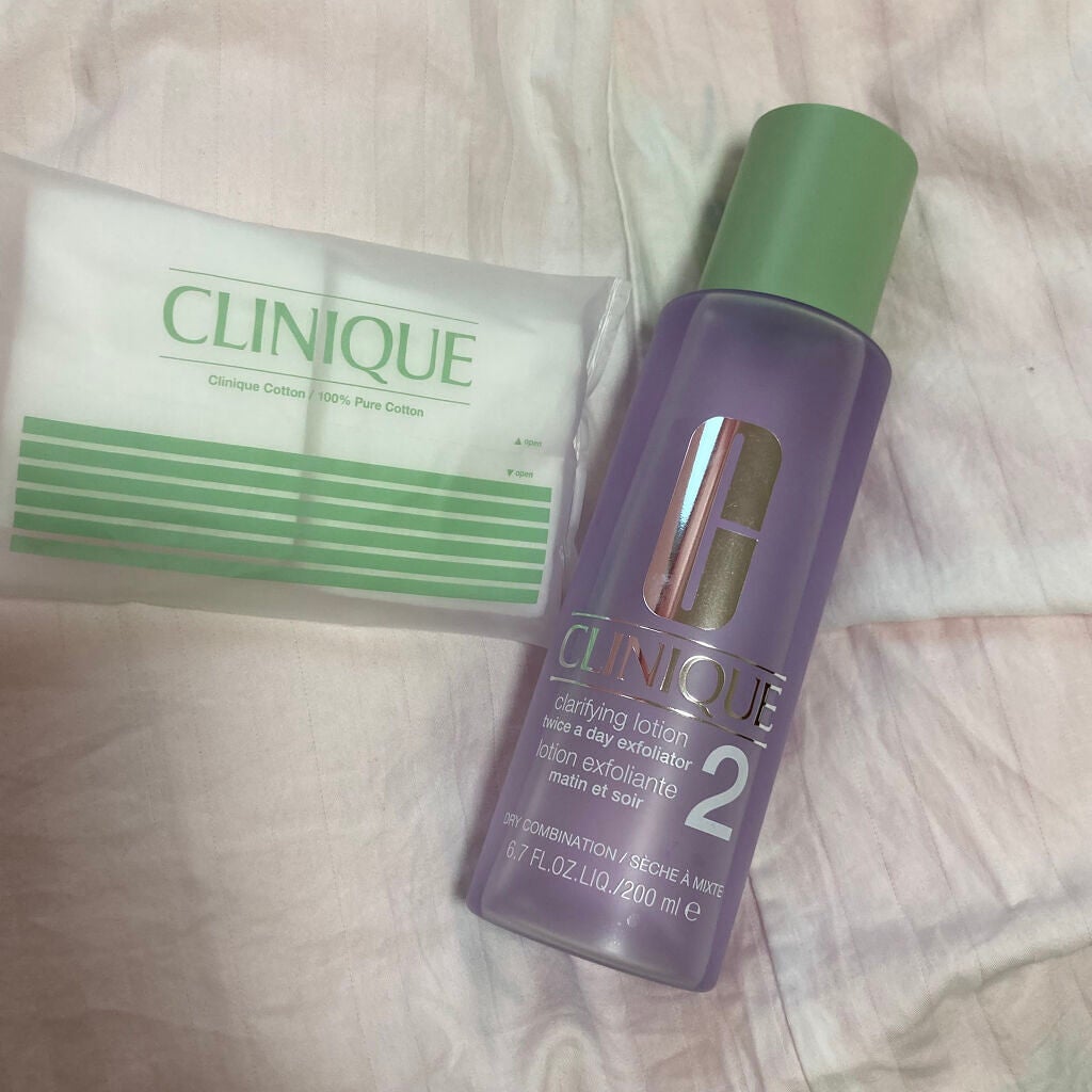 クラリファイング ローション 2/CLINIQUE/拭き取り化粧水を使ったクチコミ(1枚目)