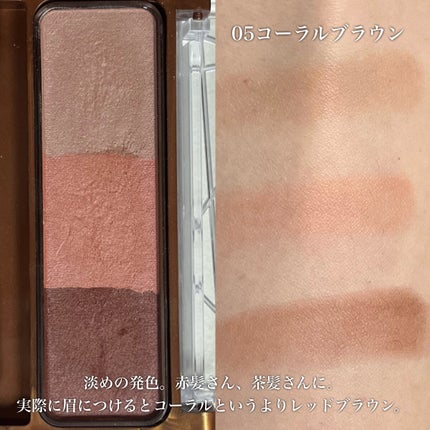 ノーズ&アイブロウパウダー/CEZANNE/パウダーアイブロウを使ったクチコミ(4枚目)