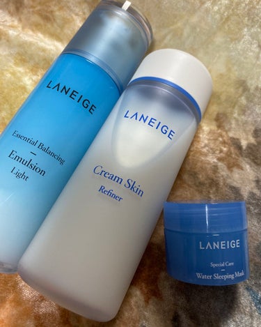 ウォータースリーピングパック/LANEIGE/フェイスクリームを使ったクチコミ（1枚目）