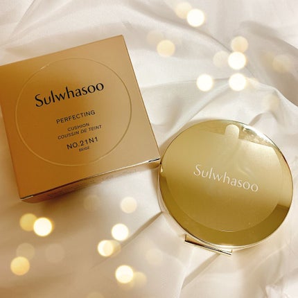 パーフェクティング クッション/エアリ/Sulwhasoo/クッションファンデーションを使ったクチコミ(1枚目)