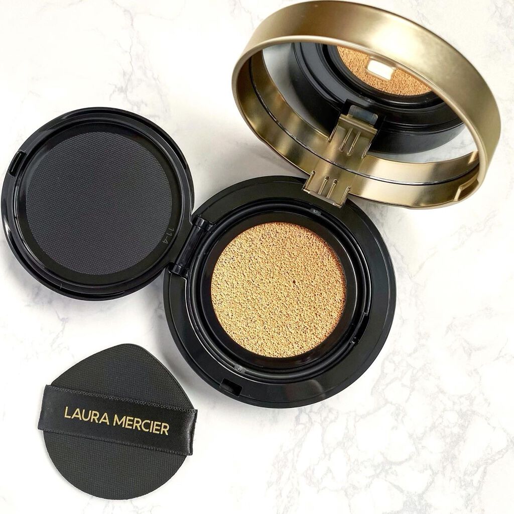 フローレス ルミエール ラディアンス パーフェクティング クッション/ローラ メルシエ/クッションファンデーションを使ったクチコミ(2枚目)