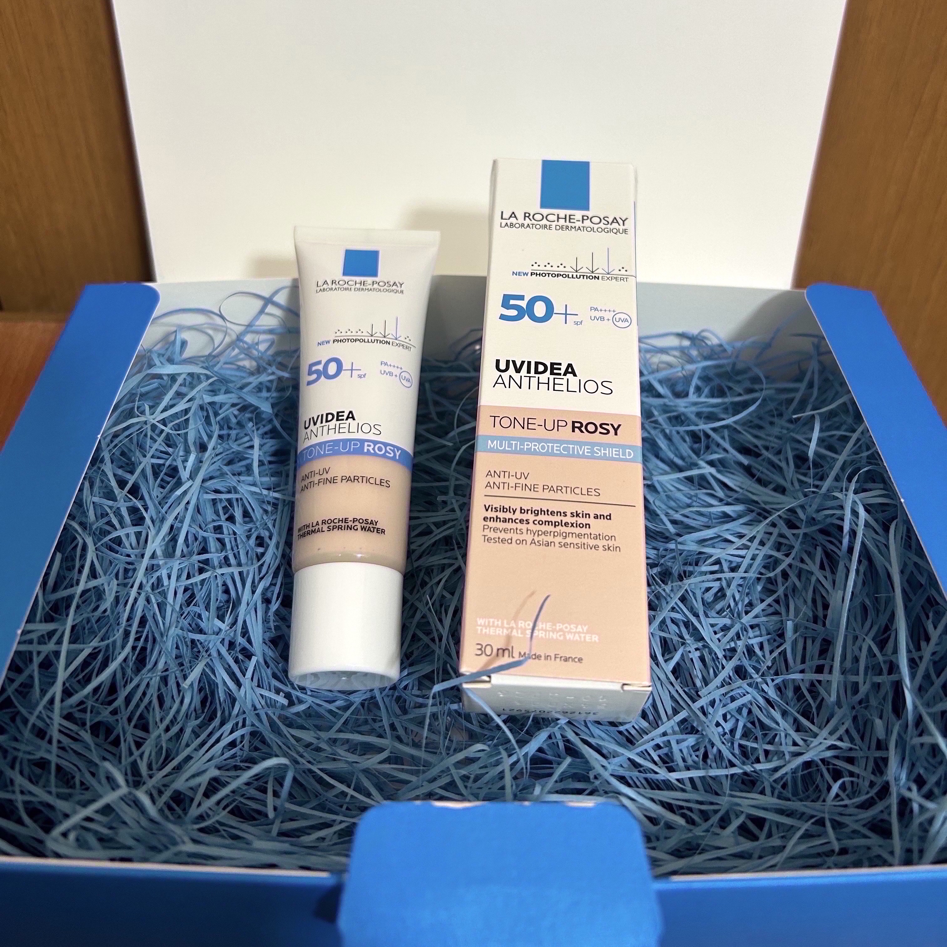 UVイデア XL プロテクショントーンアップ ローズ/ラ ロッシュ ポゼ/日焼け止めクリームを使ったクチコミ（1枚目）