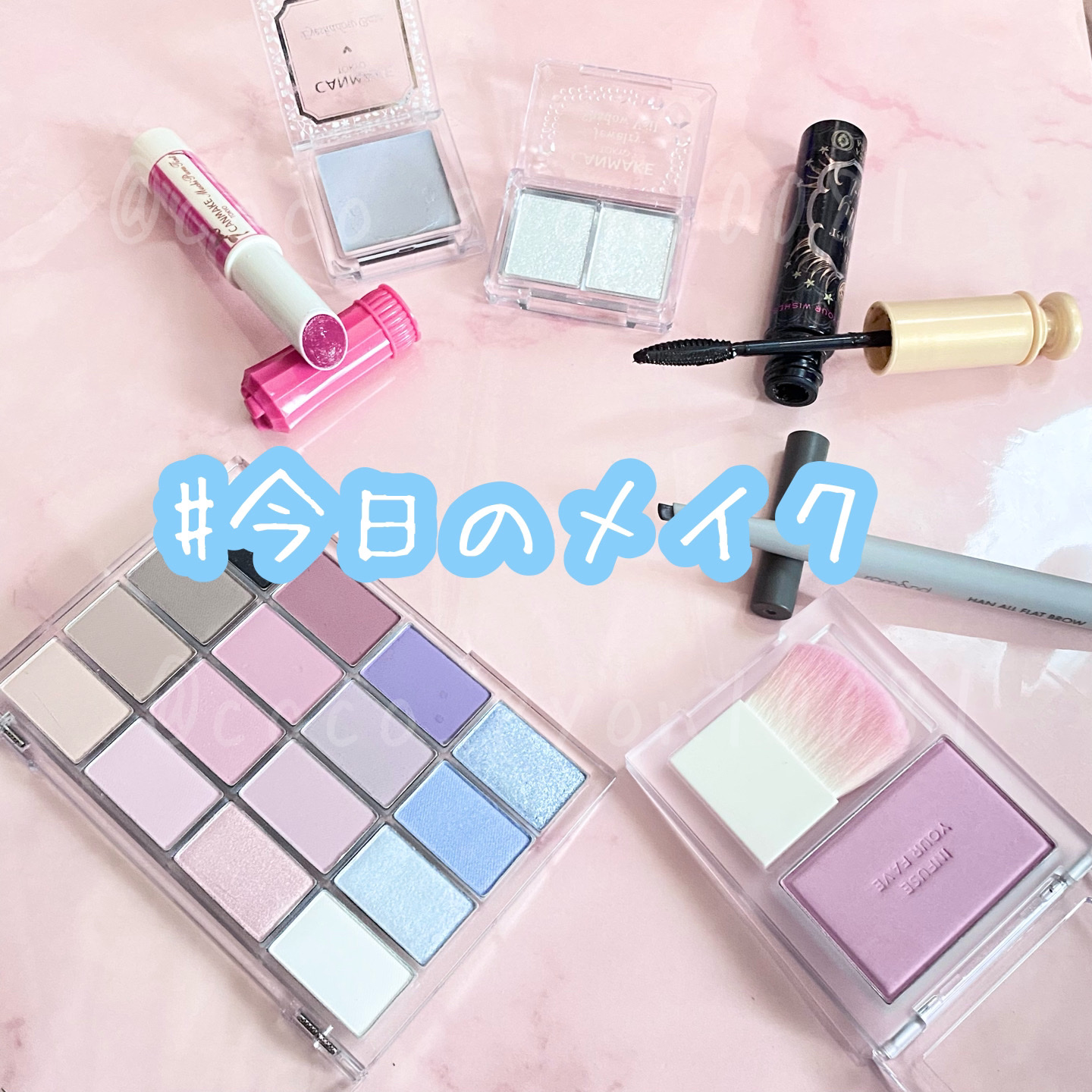 ソフトブラーリングアイパレット/wakemake/アイシャドウパレットを使ったクチコミ（1枚目）