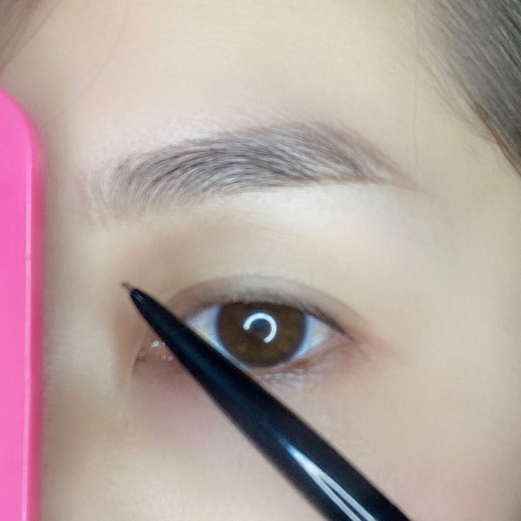 超細芯アイブロウ/CEZANNE/アイブロウペンシルを使ったクチコミ(4枚目)