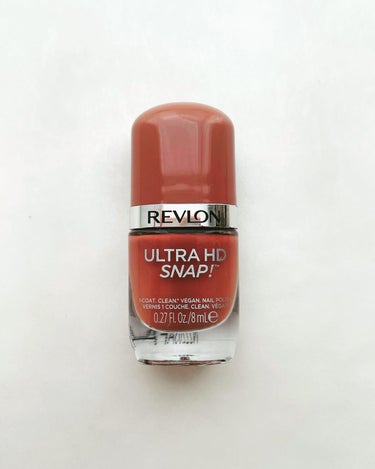 REVLON ウルトラ HD スナップ！のクチコミ「レブロンのネイル💅
ウルトラHDスナップ
ベーシック013

この色の赤茶加減が好き❤️濃すぎ.....」（1枚目）