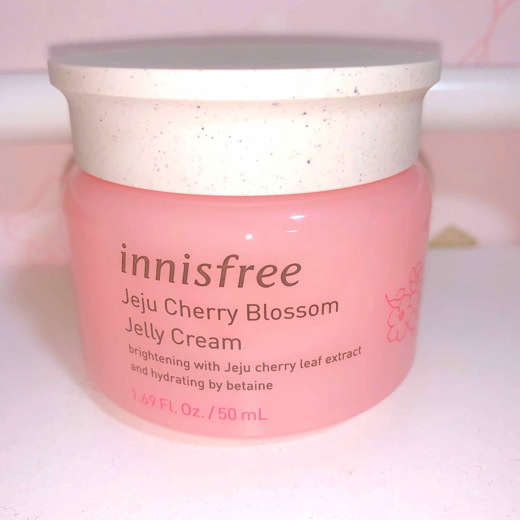 チェリーブロッサム ジェリークリーム N/innisfree/フェイスクリームを使ったクチコミ（1枚目）