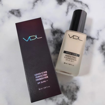 カバーステイン パーフェクティング ファンデーション/VDL/リキッドファンデーションを使ったクチコミ(1枚目)