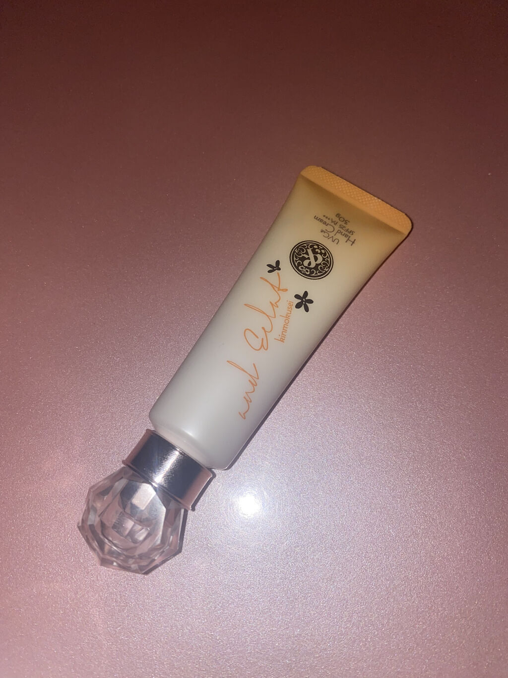 UVカットハンドクリーム キンモクセイの香り/and Eclat/ハンドクリームを使ったクチコミ（1枚目）