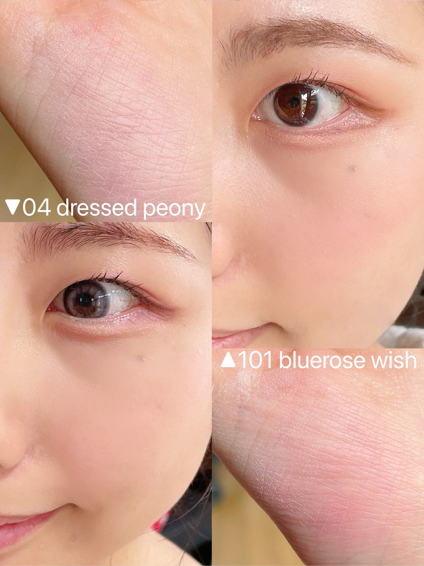 ジルスチュアート パステルペタル ブラッシュ/JILL STUART/パウダーチークを使ったクチコミ(4枚目)