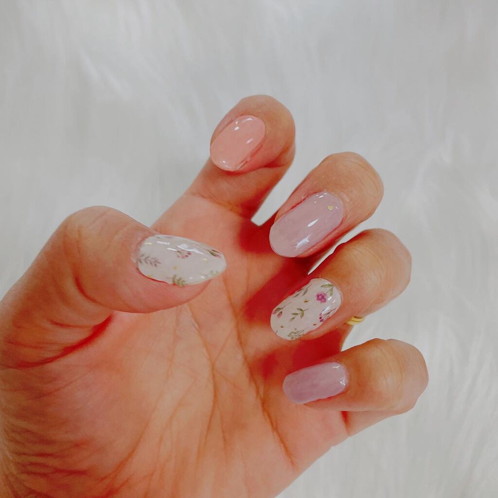 EDGEU ジェルネイルシール/EDGEU/ネイルシールを使ったクチコミ（2枚目）