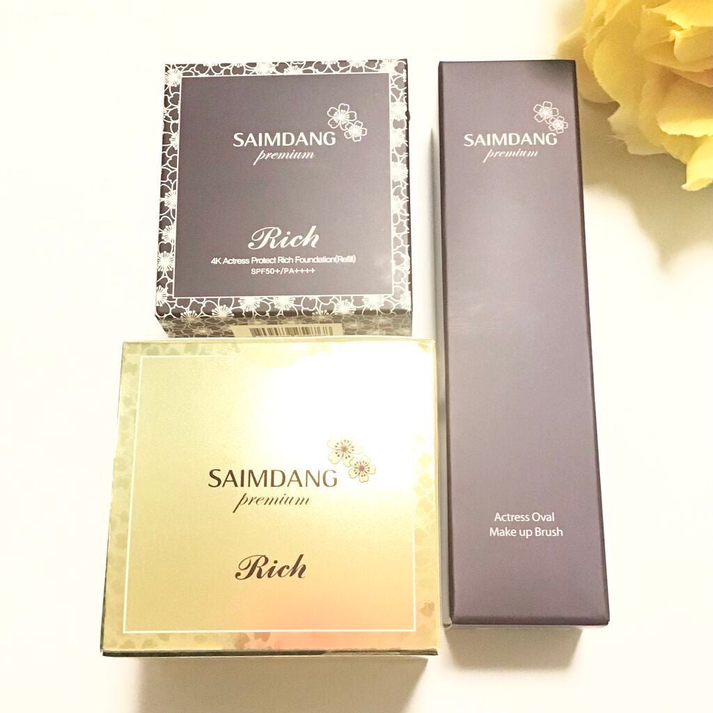 アクトレス エッセンシャルパクト/サイムダン プレミアム/クリーム・エマルジョンファンデーションを使ったクチコミ(7枚目)