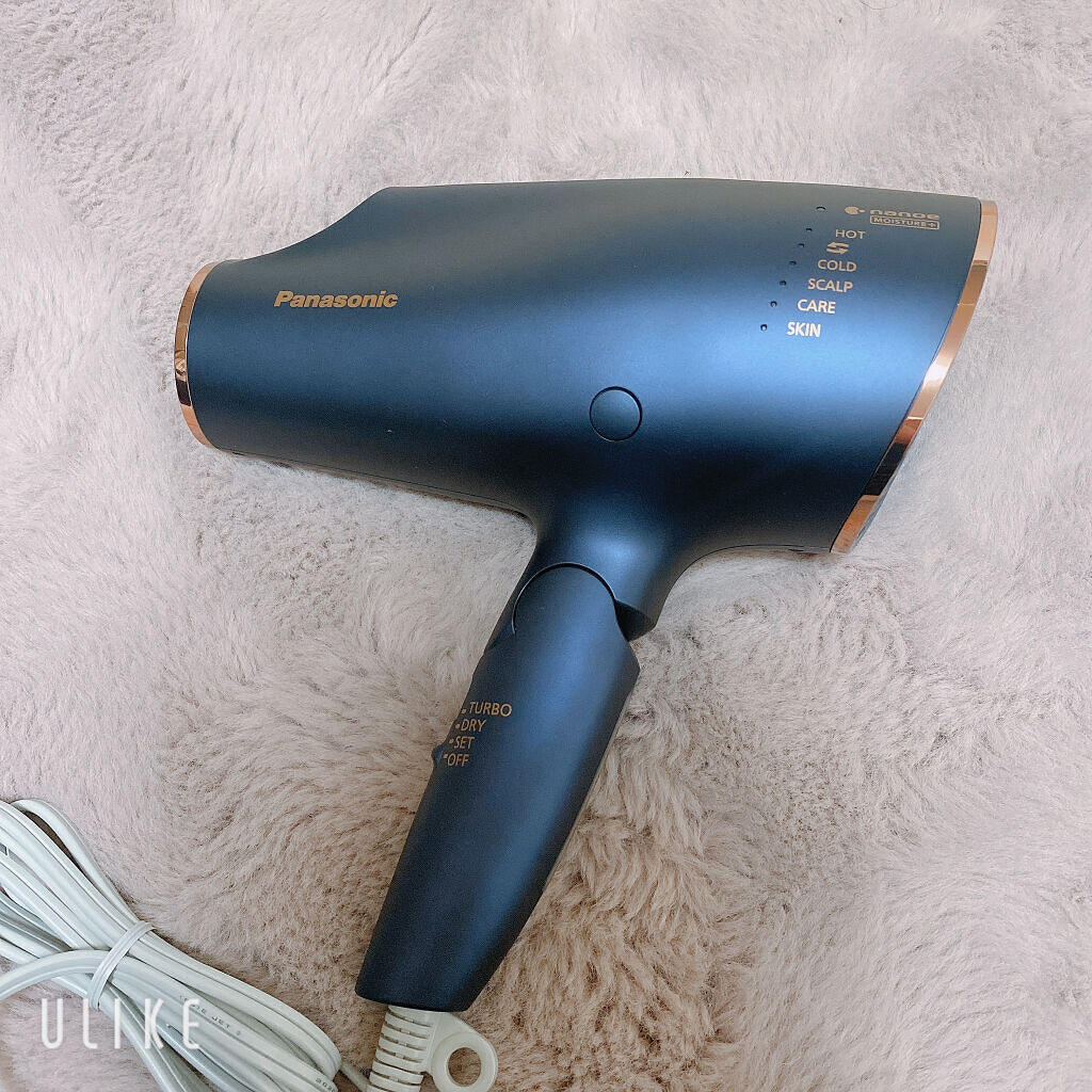ヘアードライヤー ナノケア EH-NA0E／EH-CNA0E A ネイビー/Panasonic/ドライヤーを使ったクチコミ（2枚目）