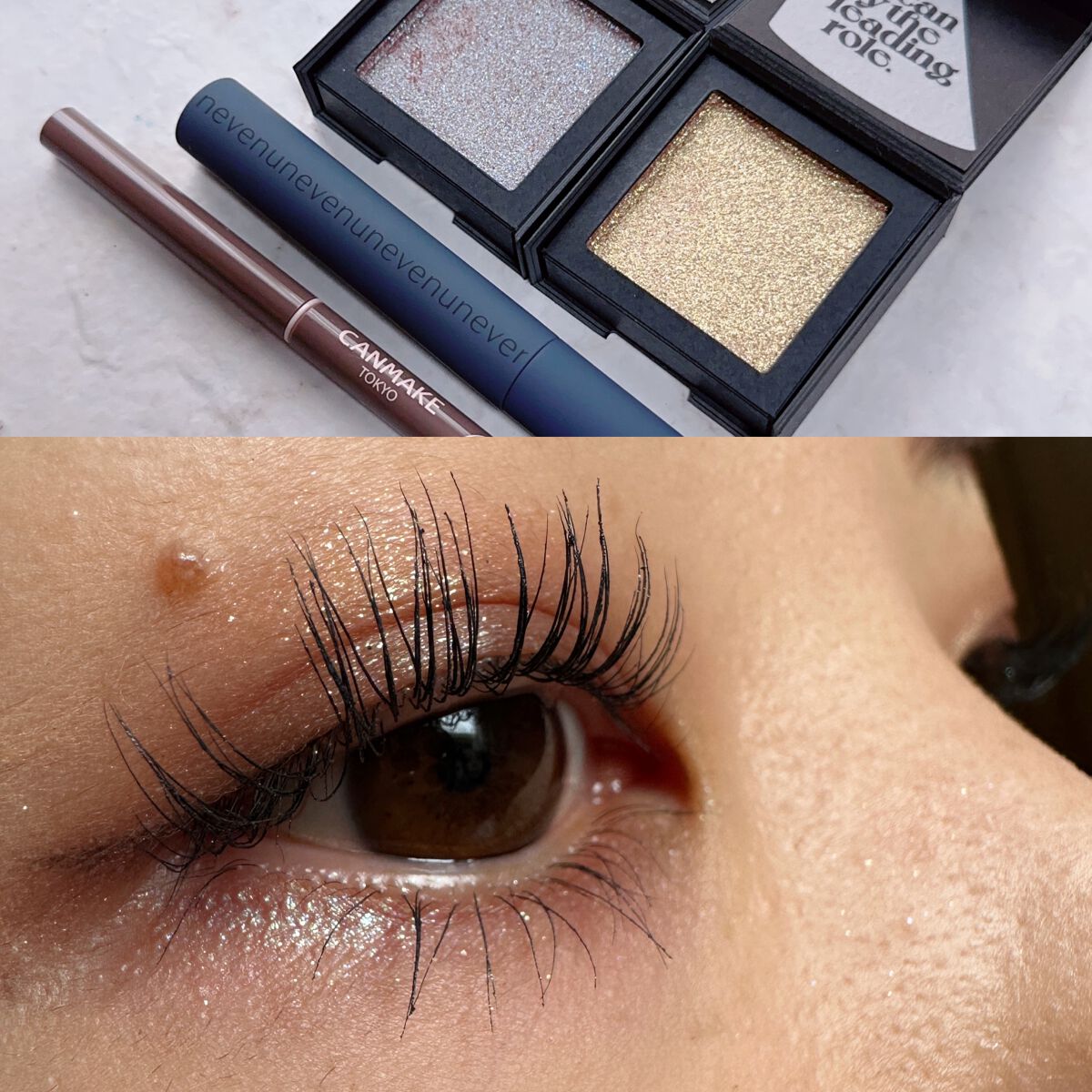 ニュアンスマスカラ/uneven/マスカラを使ったクチコミ（1枚目）