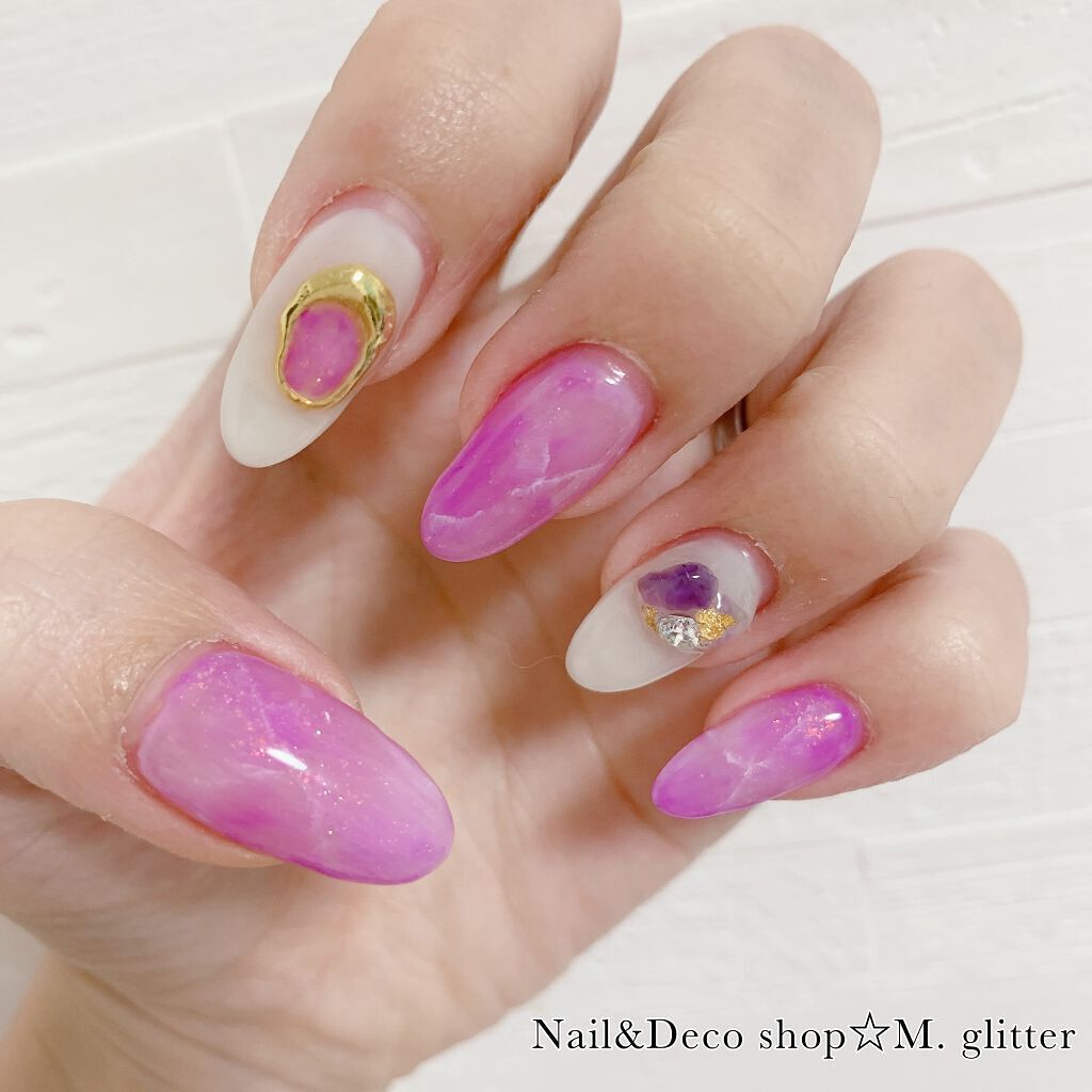 ノンワイプクリア　キャンジェル(トップコート)/プリジェル/ジェルネイルを使ったクチコミ（2枚目）