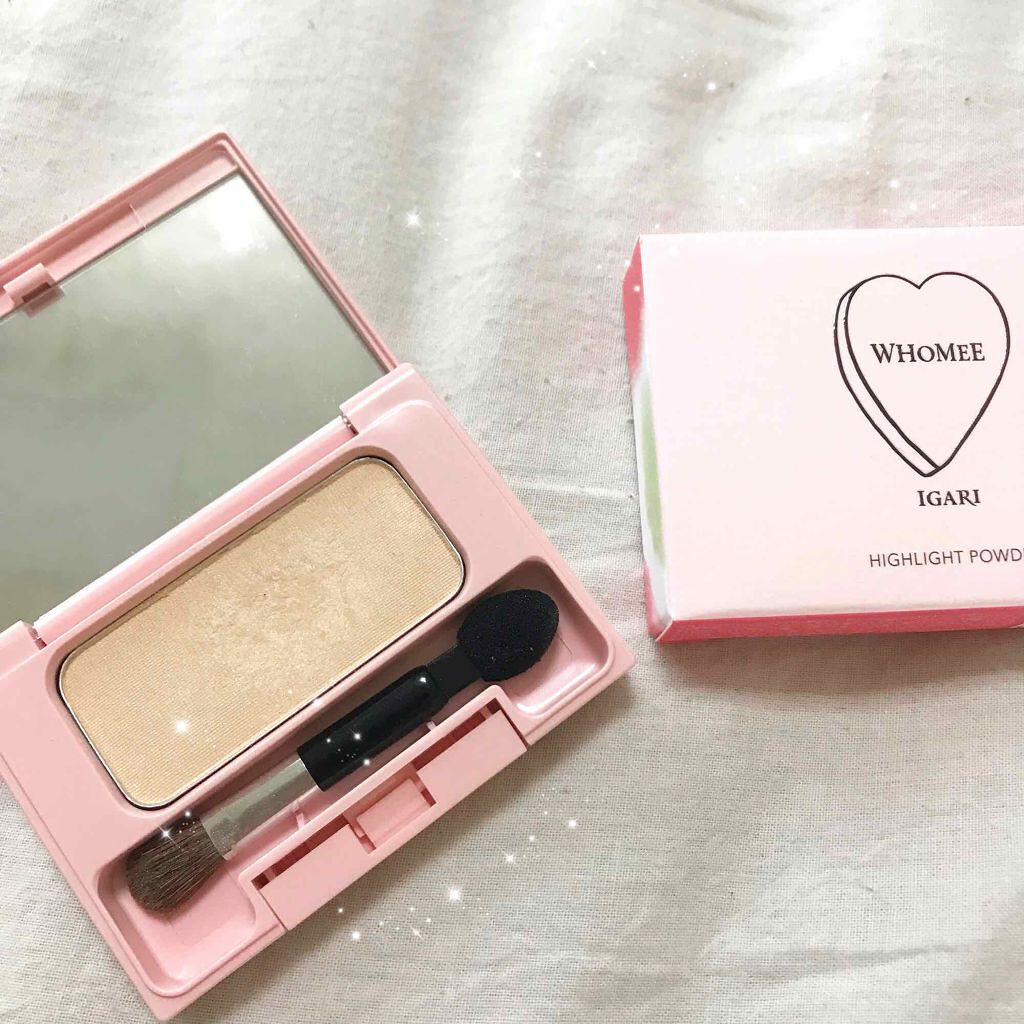 ハイライトパウダー/WHOMEE/パウダーハイライトを使ったクチコミ(1枚目)