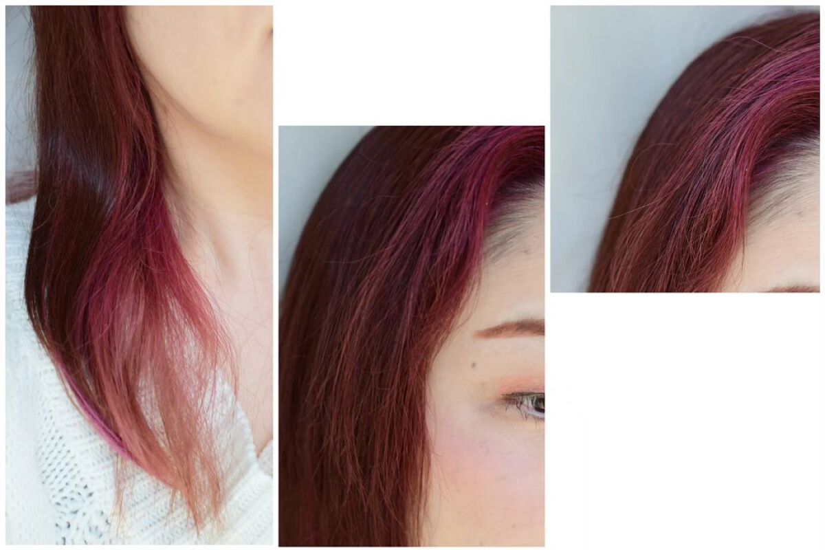 エンシェールズカラーバター ライトパープル/エンシェールズ/ヘアカラーを使ったクチコミ（2枚目）