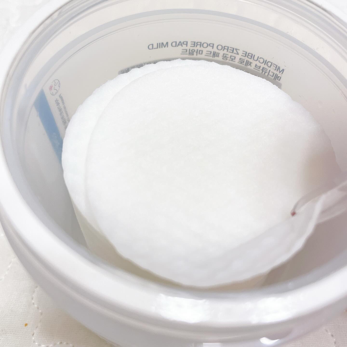 ゼロ毛穴パッド 2.0 マイルド/MEDICUBE/トナーパッドを使ったクチコミ（2枚目）