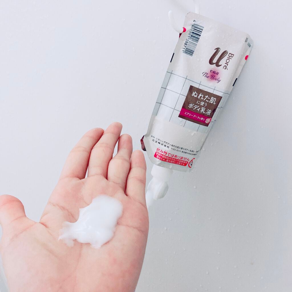ザ ボディ ぬれた肌に使うボディ乳液 エアリーブーケの香り/ビオレu/ボディミルクを使ったクチコミ(5枚目)