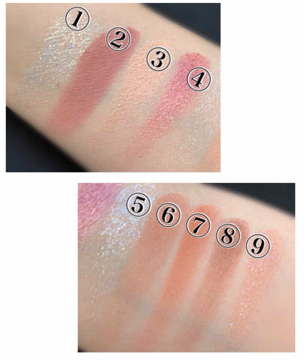 VenusMarble 9色アイシャドウパレット/Venus Marble/アイシャドウパレットを使ったクチコミ(3枚目)