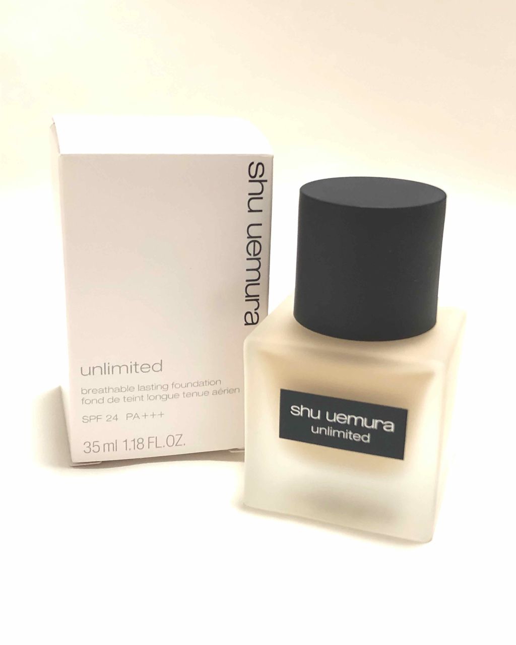 （旧）アンリミテッド ラスティング フルイド/shu uemura/リキッドファンデーションを使ったクチコミ（1枚目）