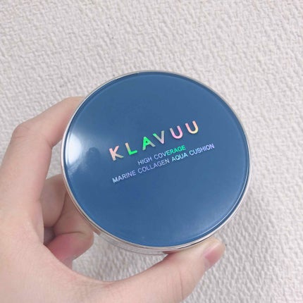 ブルーパールマリンコラーゲンアクアクッション/KLAVUU/クッションファンデーションを使ったクチコミ(2枚目)