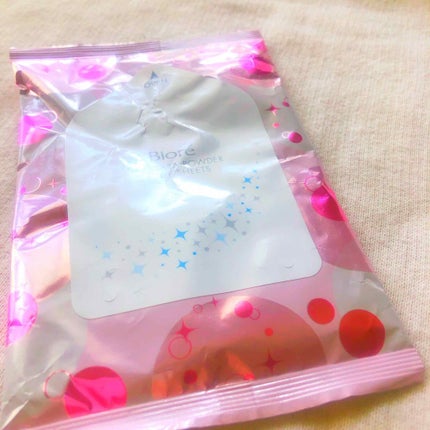 さらさらパウダーシート さわやかせっけんの香り/ビオレ/ボディシートを使ったクチコミ(1枚目)