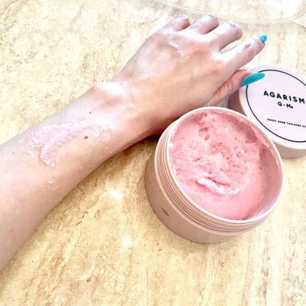 Q+Me スウィート ボム タラソ スクラブ/AGARISM/バスト・ヒップケアを使ったクチコミ(3枚目)