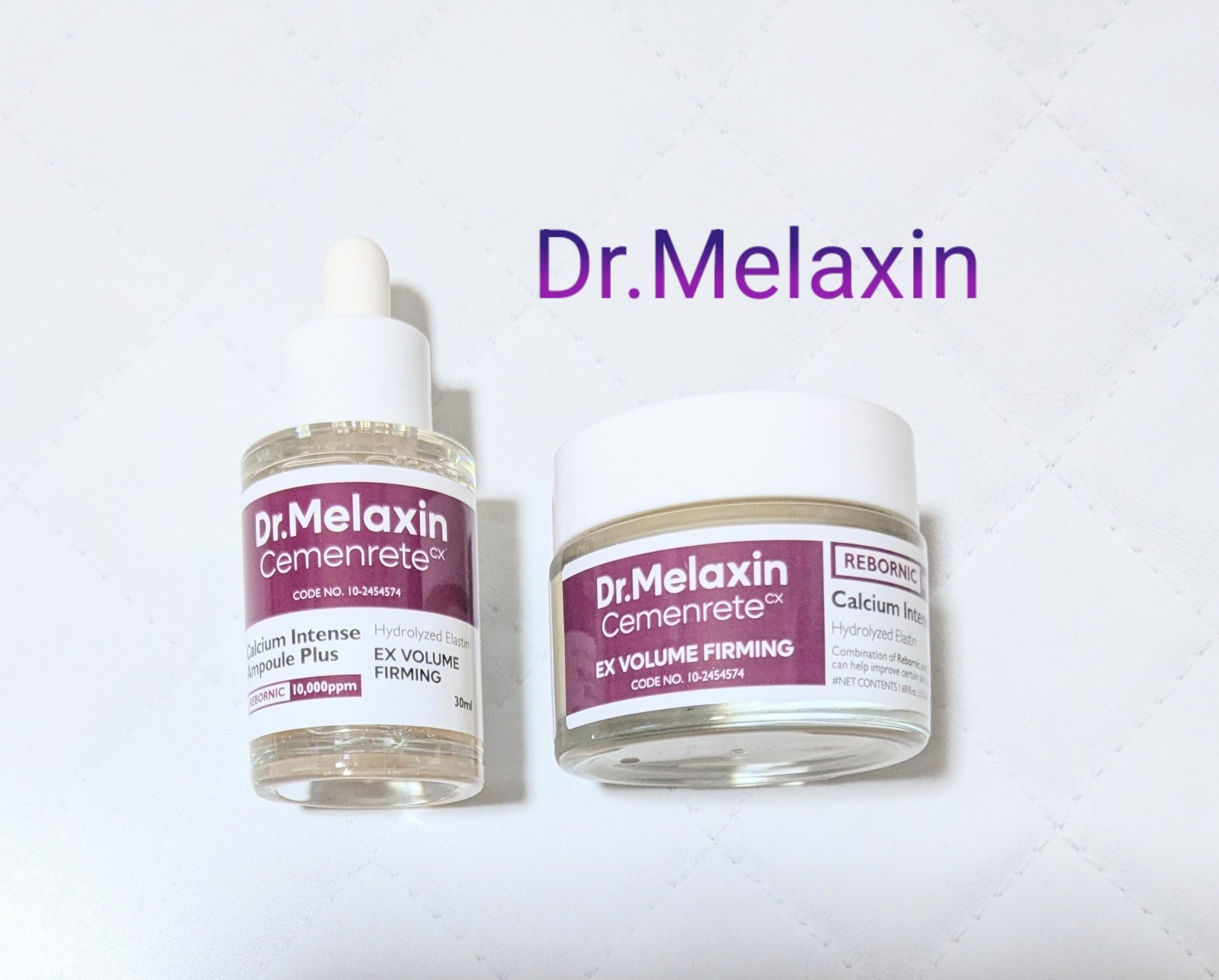 Cemenrete Calcium Intense Ampoule/Dr.Melaxin/美容液を使ったクチコミ（1枚目）