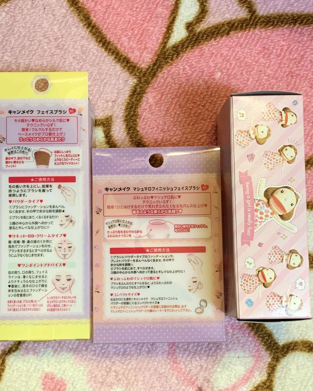 マシュマロフィニッシュフェイスブラシ/キャンメイク/メイクブラシを使ったクチコミ（2枚目）