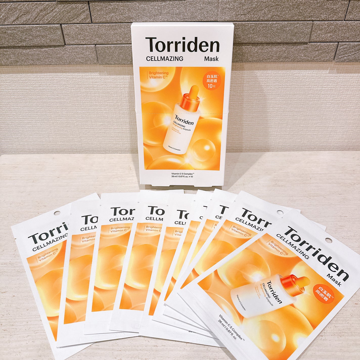 セルメイジング ビタC ブライトニングマスク/Torriden/シートマスク・パックを使ったクチコミ(4枚目)