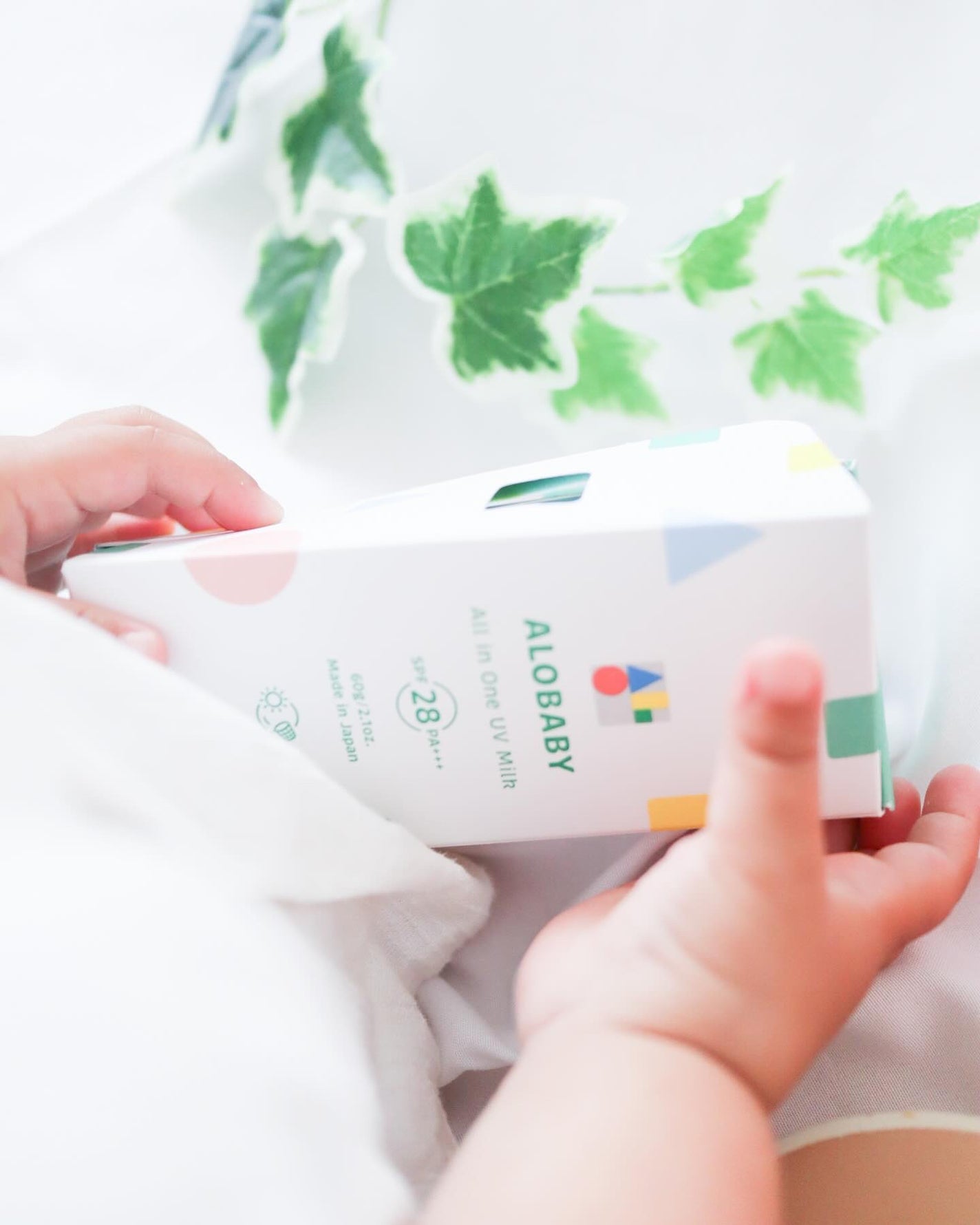 アロベビー オールインワンUVミルク/ALOBABY/日焼け止めミルクを使ったクチコミ(3枚目)