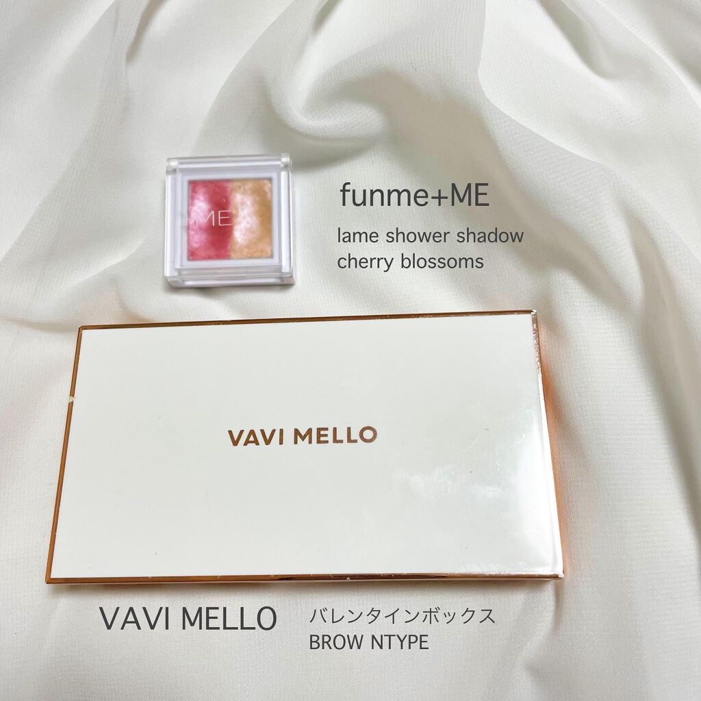 バレンタインボックス/VAVI MELLO/アイシャドウパレットを使ったクチコミ（2枚目）