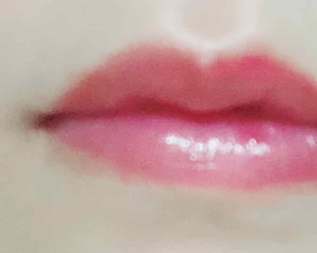 ディアダーリン ウォータージェルティント （アイスティント）/ETUDE/口紅を使ったクチコミ（2枚目）