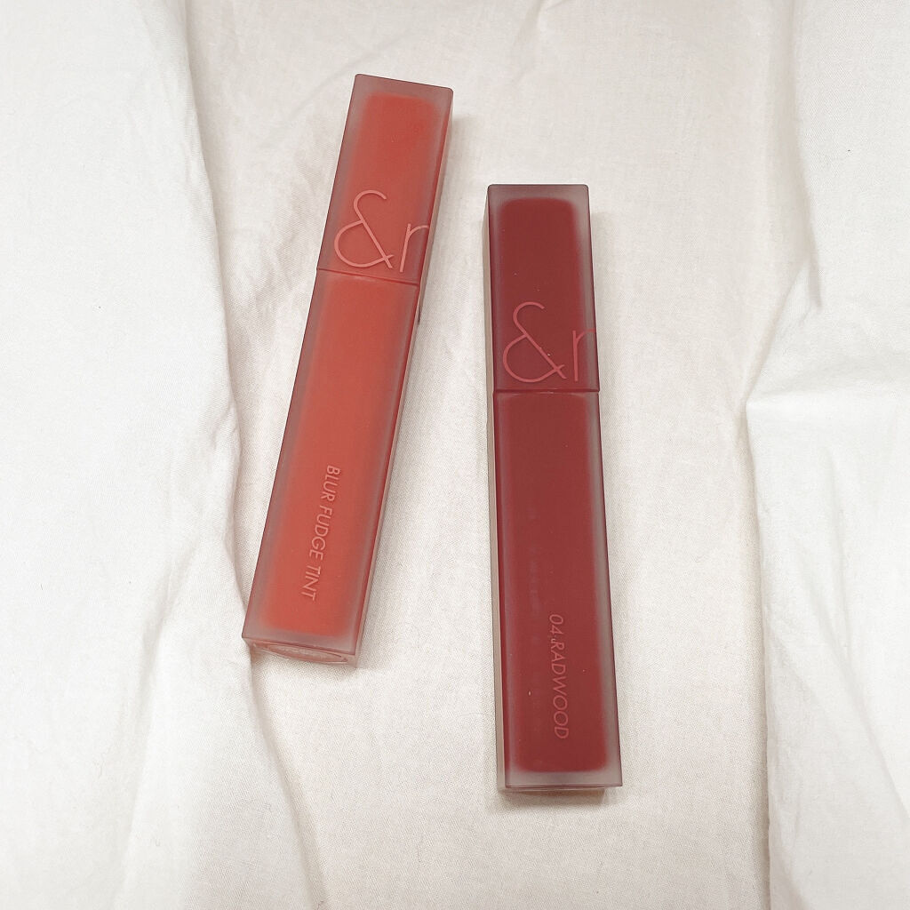 rom&nd ブラーファッジティント/rom&nd/リップティントを使ったクチコミ（3枚目）