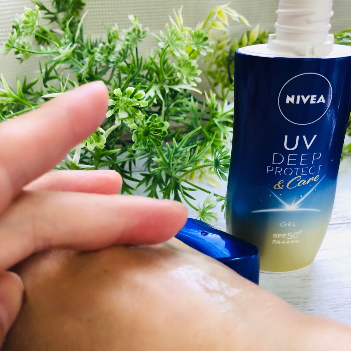 ニベアUV ディープ プロテクト&ケア ジェル/ニベア/日焼け止めジェルを使ったクチコミ(4枚目)