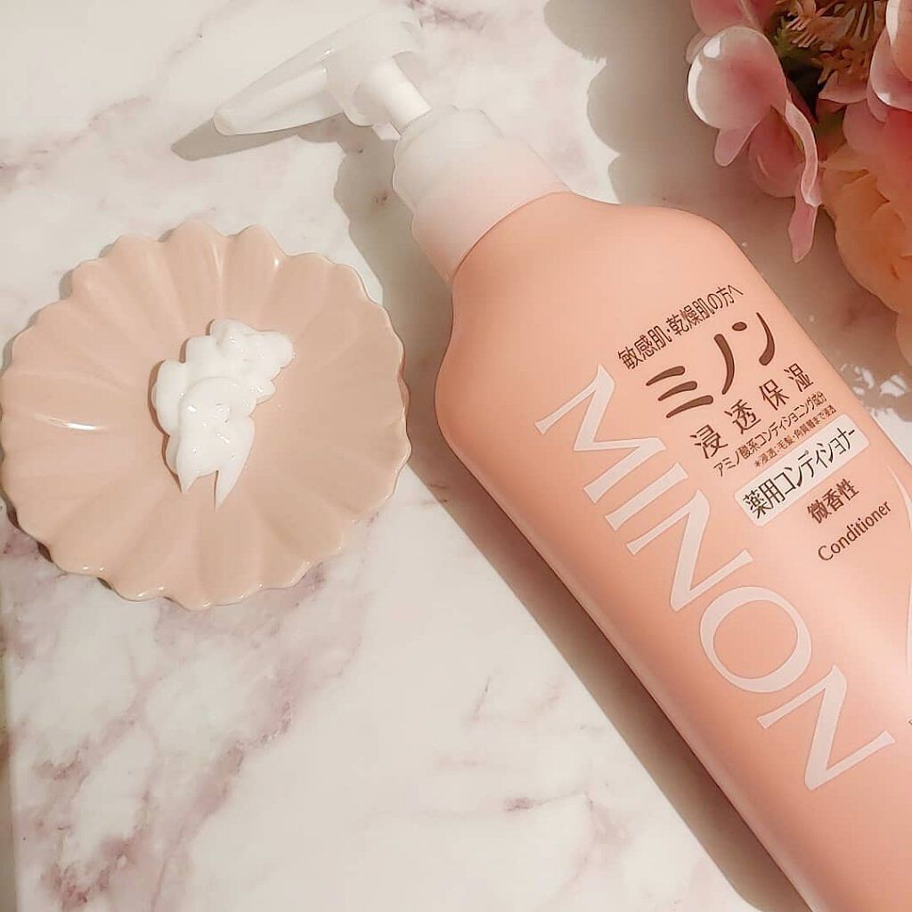 ミノン薬用ヘアシャンプー／薬用コンディショナー/ミノン/市販シャンプーを使ったクチコミ（3枚目）