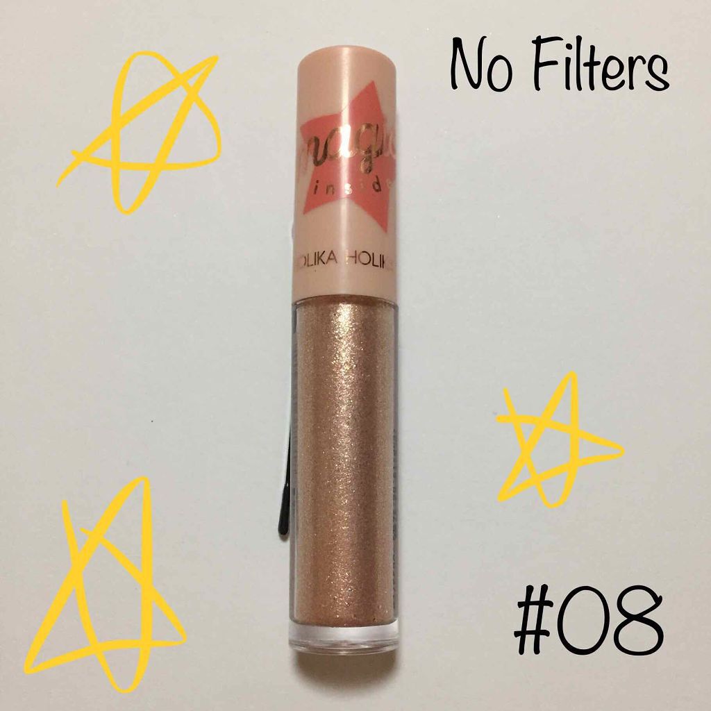 アイメタルグリッター 08 ハニースパークリング/HOLIKA HOLIKA/グリッターを使ったクチコミ（1枚目）