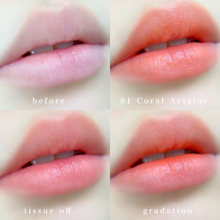 ルージュ ヴォリュプテ シャイン/YVES SAINT LAURENT BEAUTE/口紅を使ったクチコミ(4枚目)