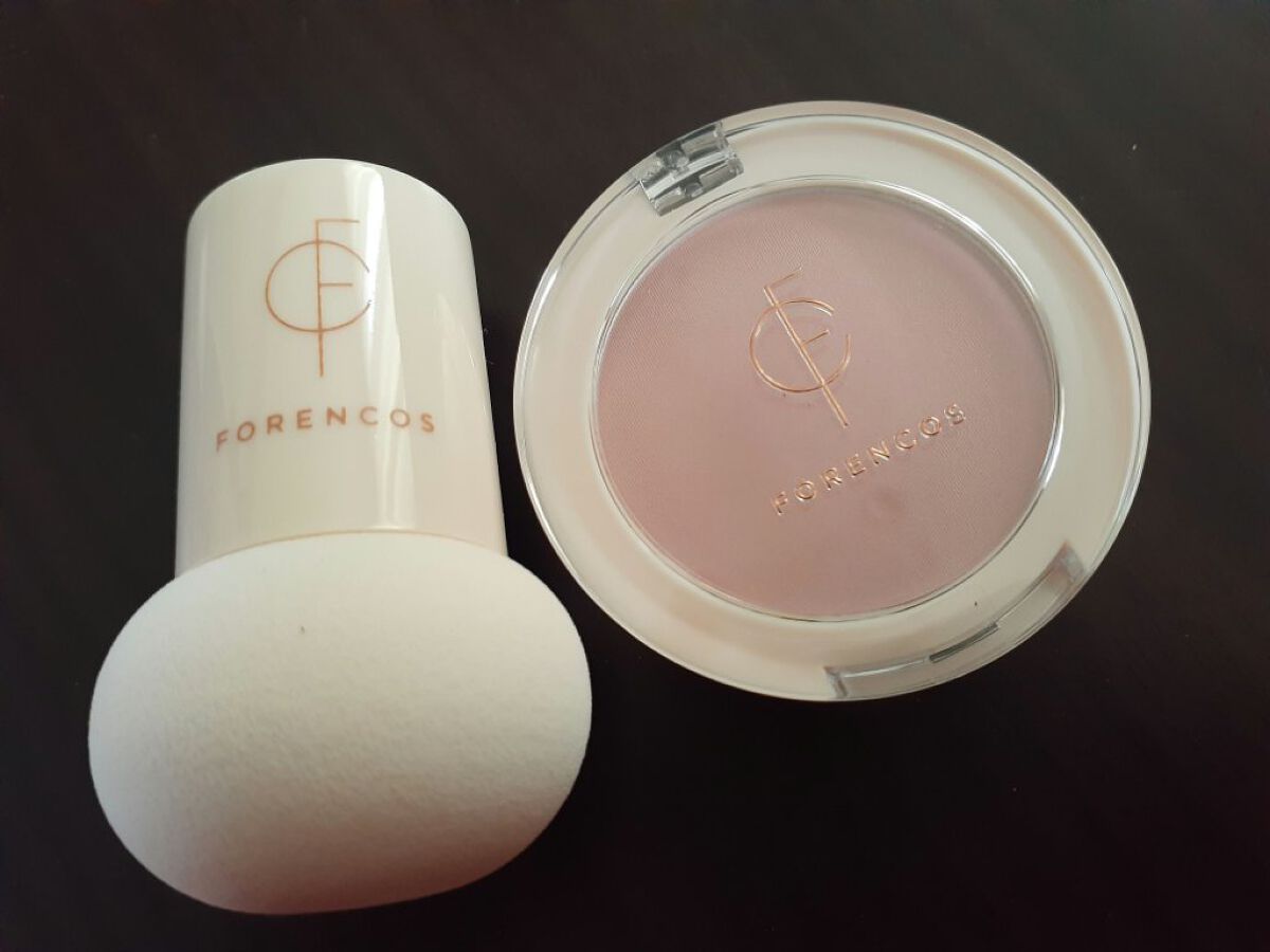 ピュアブラッシャー パフ付き/フォレンコス/パウダーチークを使ったクチコミ(1枚目)