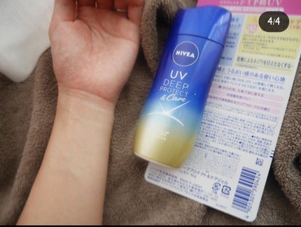 ニベアUV ディープ プロテクト&ケア ジェル/ニベア/日焼け止めジェルを使ったクチコミ(4枚目)