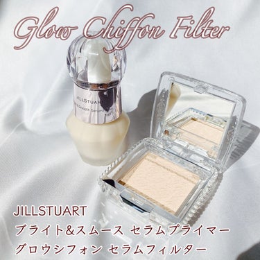 JILL STUART グロウシフォン セラムフィルターのクチコミ「＼Glow Chiffon Filter／

3月3日発売！
◆JILLSTUART◆

＊ブ.....」（1枚目）