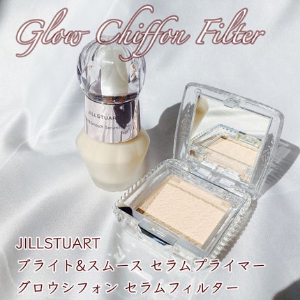 グロウシフォン セラムフィルター/JILL STUART/パウダーファンデーションを使ったクチコミ(1枚目)