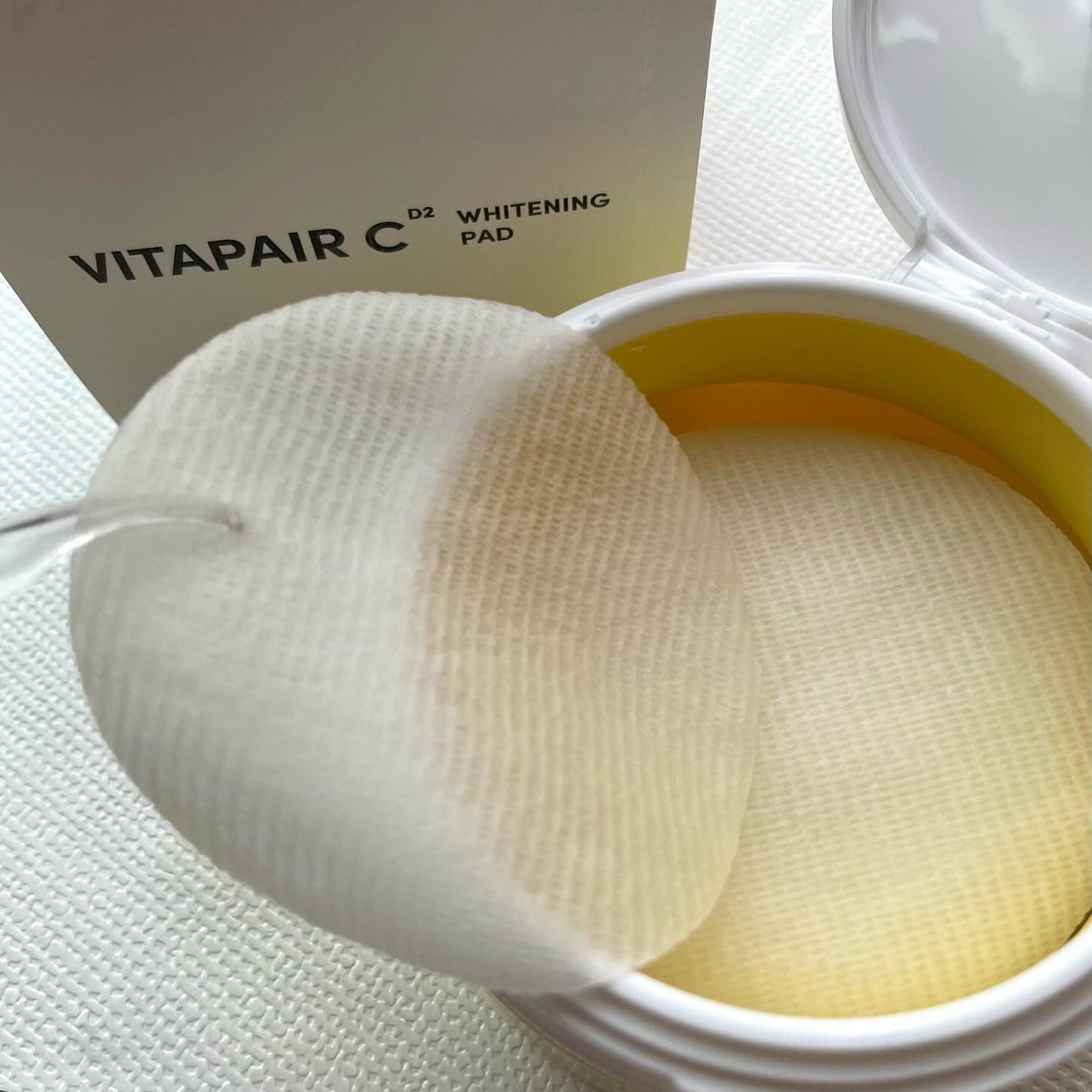 ビタペアC 美容液パッド/ネイチャーリパブリック/トナーパッドを使ったクチコミ(3枚目)