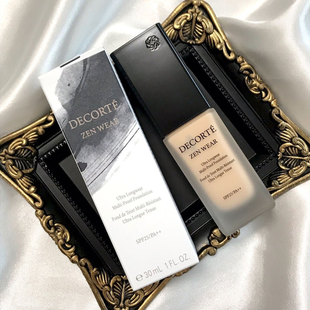 ゼン ウェア フルイド/DECORTÉ/リキッドファンデーションを使ったクチコミ(4枚目)