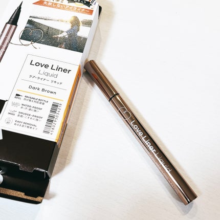 リキッドアイライナーR4/ラブ・ライナー/リキッドアイライナーを使ったクチコミ(1枚目)