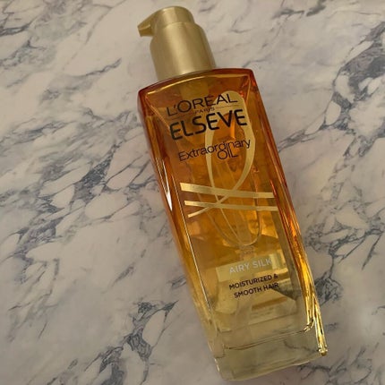 ロレアル パリ エクストラオーディナリー オイル エアリー シルク/ロレアル パリ/ヘアオイルを使ったクチコミ(2枚目)